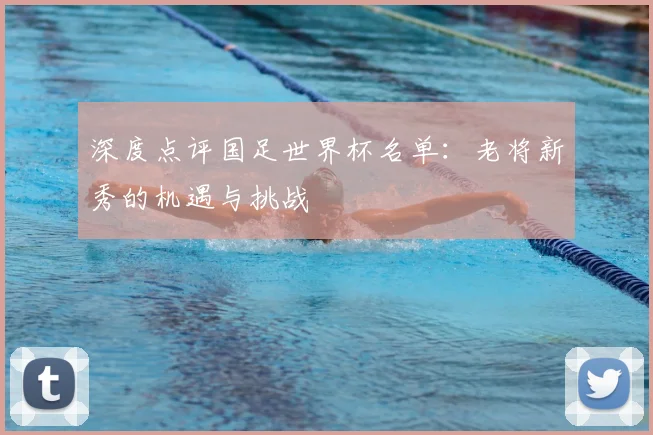 深度点评国足世界杯名单：老将新秀的机遇与挑战